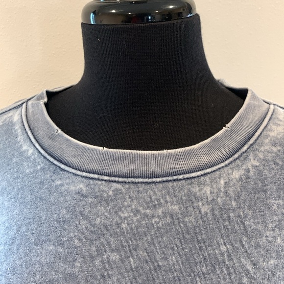 WILD FOX BURNOUT ROAD-TRIP “DRESS BLUE” size small oversized - Picture 2 of 6